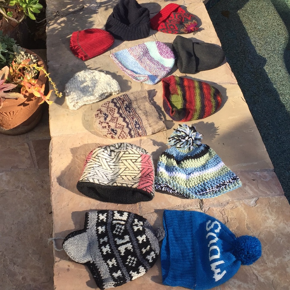 Beanies puff hats winter ski snowboard beanies